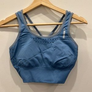 Gymshark Seamless Sports Bra in Blue